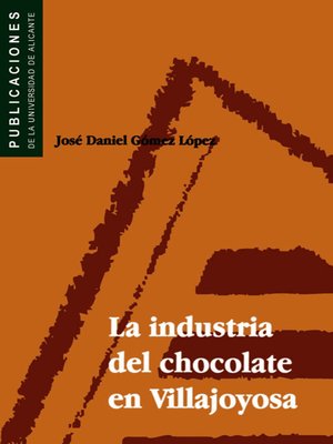 cover image of La industria del chocolate en Villajoyosa